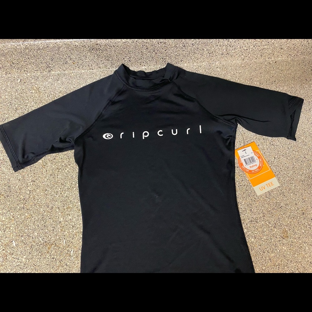 Womens Small Rip Curl Rash Guard with 30+ UV Resistant